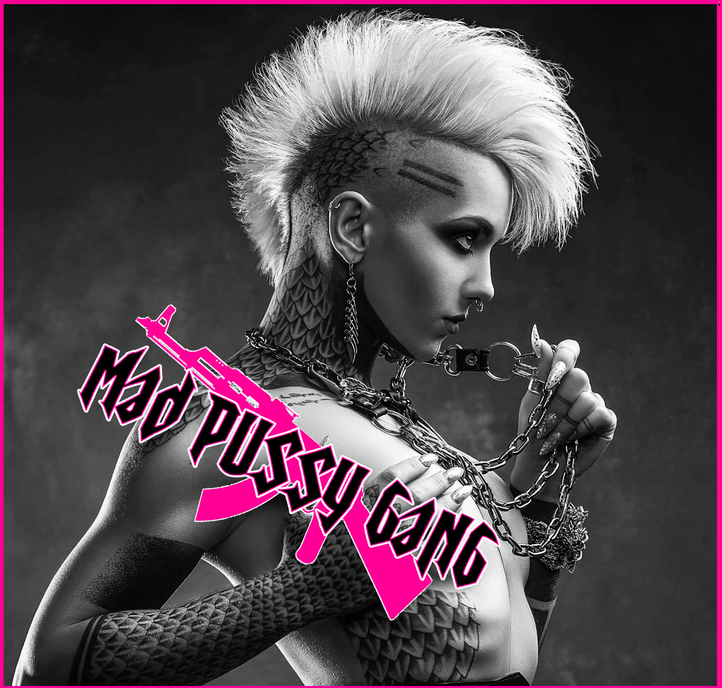 Porte-clefs "Mad Pussy Gang"